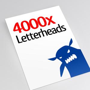 4000x Letterheads Image