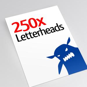 250x Letterheads Image