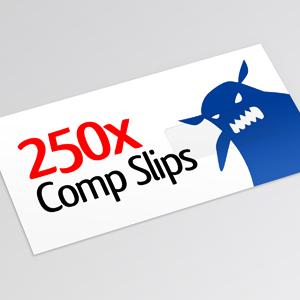 250x Compliment Slips Image