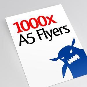 1000x A5 Flyers Image